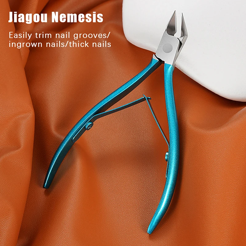 Durable Long Handle Toe Nail Clipper Ingrown Thick Toenails Trimmer Professional Podiatrist Stainless Steel Toenail Nipper