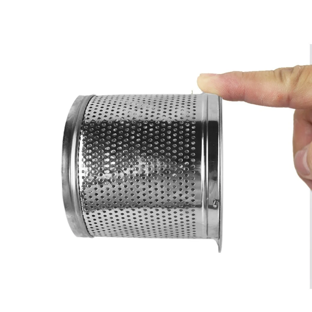 Stainless Steel Sink Strainer Basket Designed for Compatibility with Standard Drain Assemblies in Home Kitchen Installations