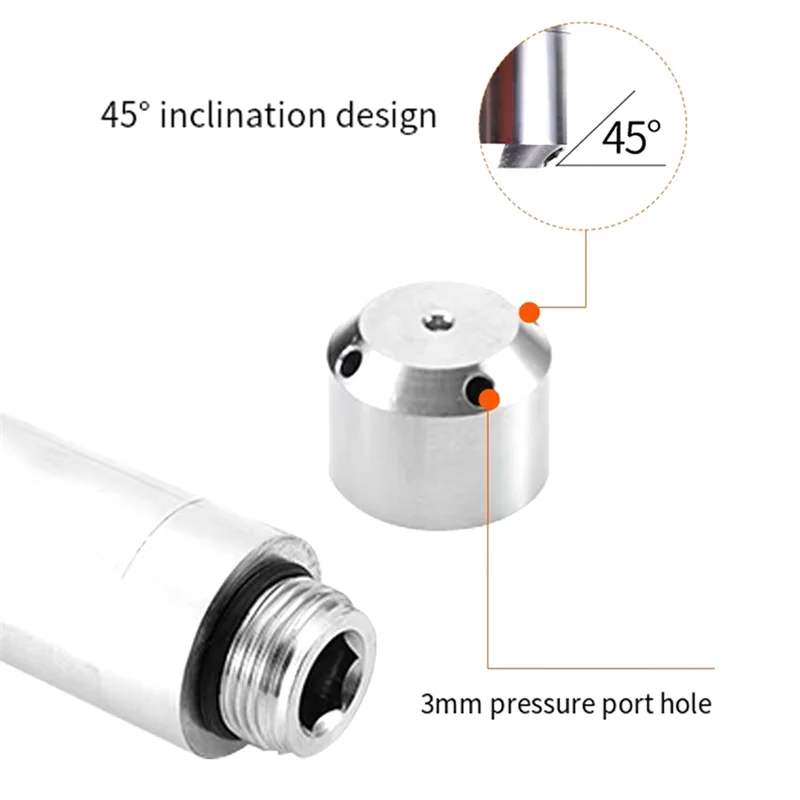 AT82-0-1 Meter Range Input Type Liquid Level Sensor Probe Fire Pool Liquid Level Display Water Level Transmitter 4-20Ma Output