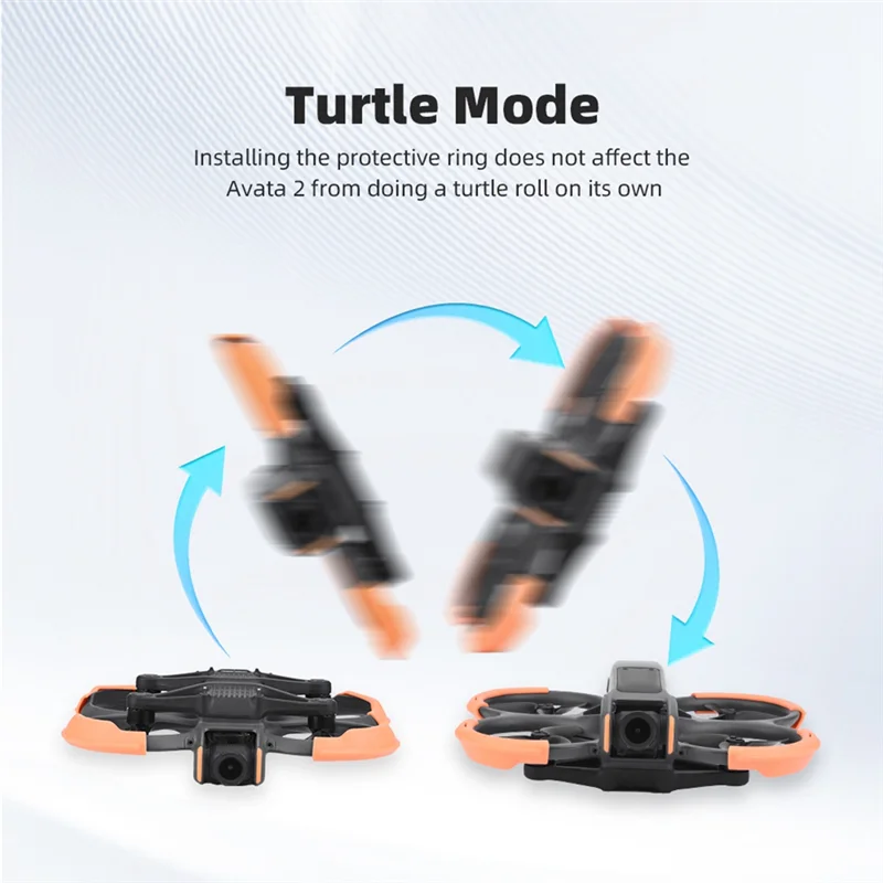 ELEC-الحرس المروحة ل DJI Avata 2 المضادة للتصادم مصدات حماية الحرس تأثير حماة ملحقات طائرة بدون طيار