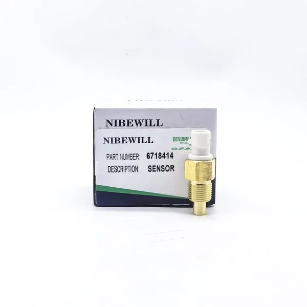Engine Coolant Temperature Sensor 6718414 50240180414 For Bobcat S100 S185 S250 S300 T190 T250 E25 E35 E45 E50 E55