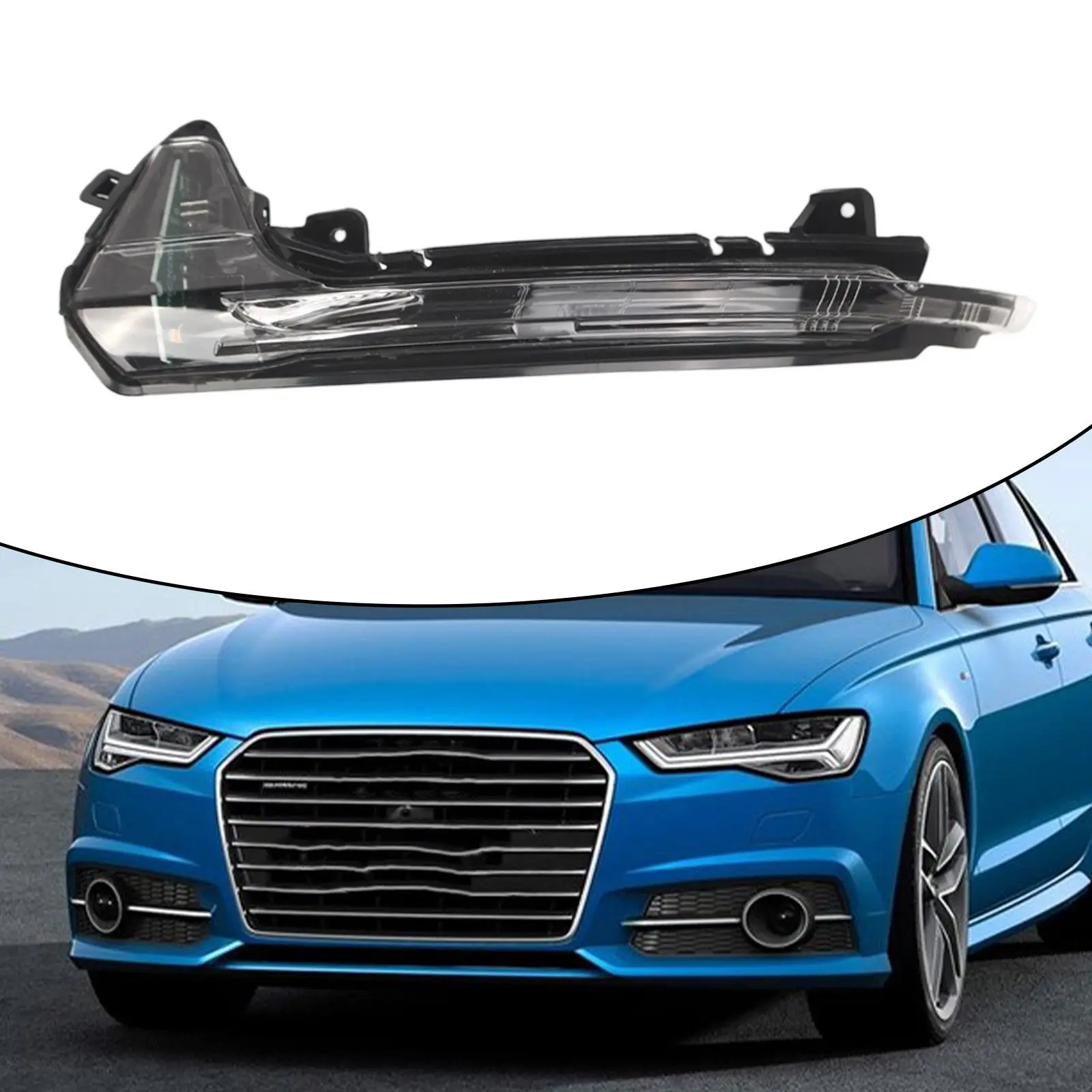 

Car Rearview Mirror Turn Signal Light 4G5949101A 4G5949101B Professional Replacement for Audi A6 7.5 4G C7 2012-2018
