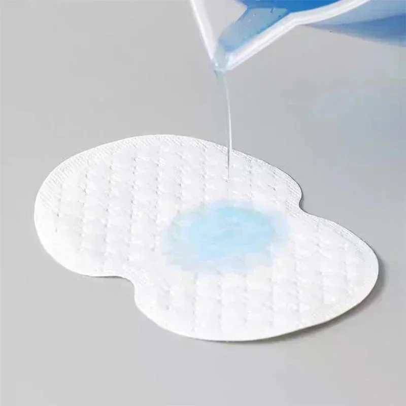 Almohadillas desechables para el sudor, parche absorbente de sudor, desodorantes de verano, almohadillas no tejidas, transpirables, ultrafinas, 10-300 piezas