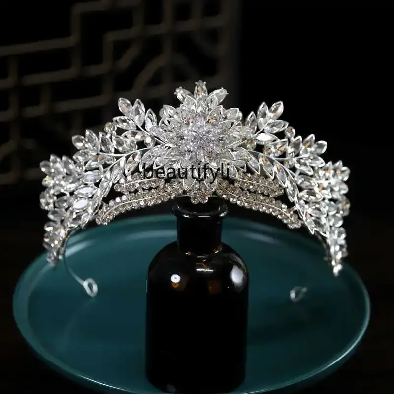 lt New bridal crown tiara luxury wedding dress princess crown hair accessories dress