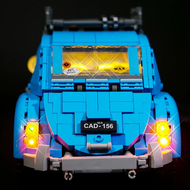 DIY LED-Licht-Kit für Lego 10252 Stadt auto Käfer Modellbau stein Set (nur LED-Licht, ohne Blöcke Modell)