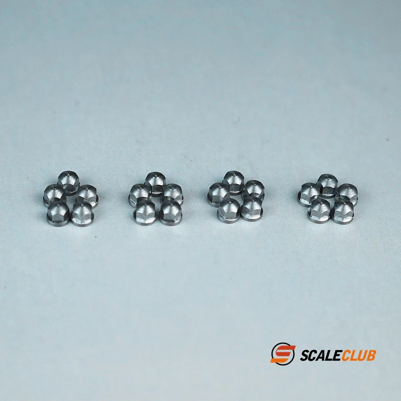 Scaleclub 3mm 원형 헤드 허브 너트 시뮬레이션 모델 액세서리