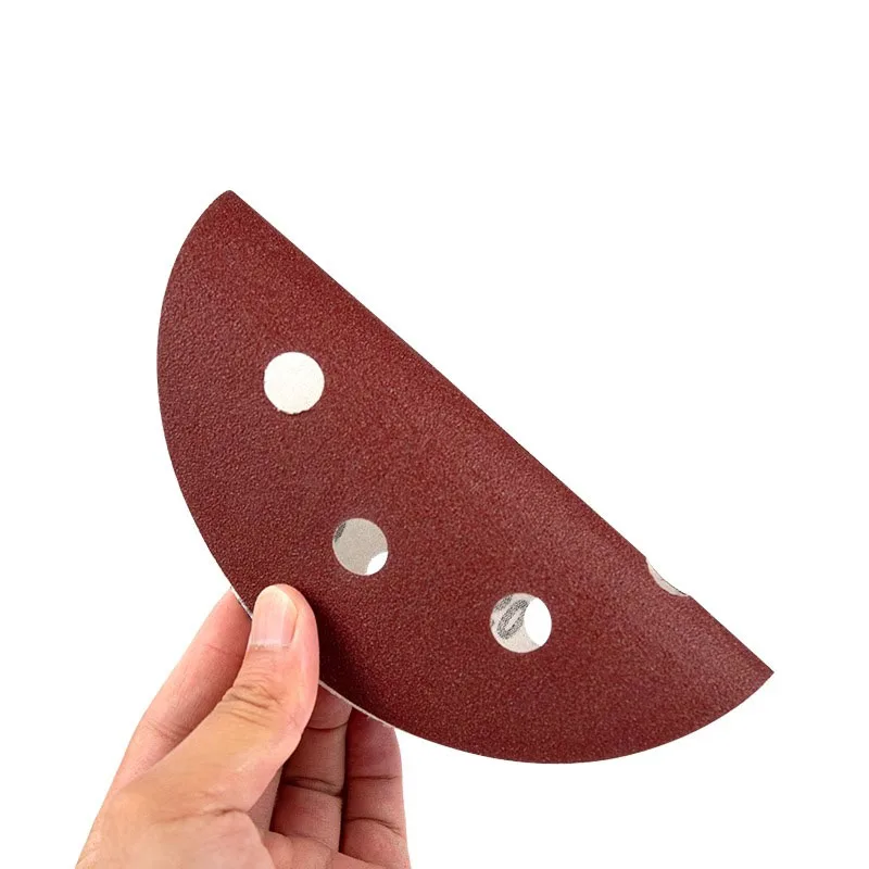 7 بوصة 8 حفرة توافدوا الصنفرة القرص الرمال ذاتية اللصق ورق الصنفرة المستديرة ورقة جدار المعجون طاحونة الجافة الرملي ورقة كنس