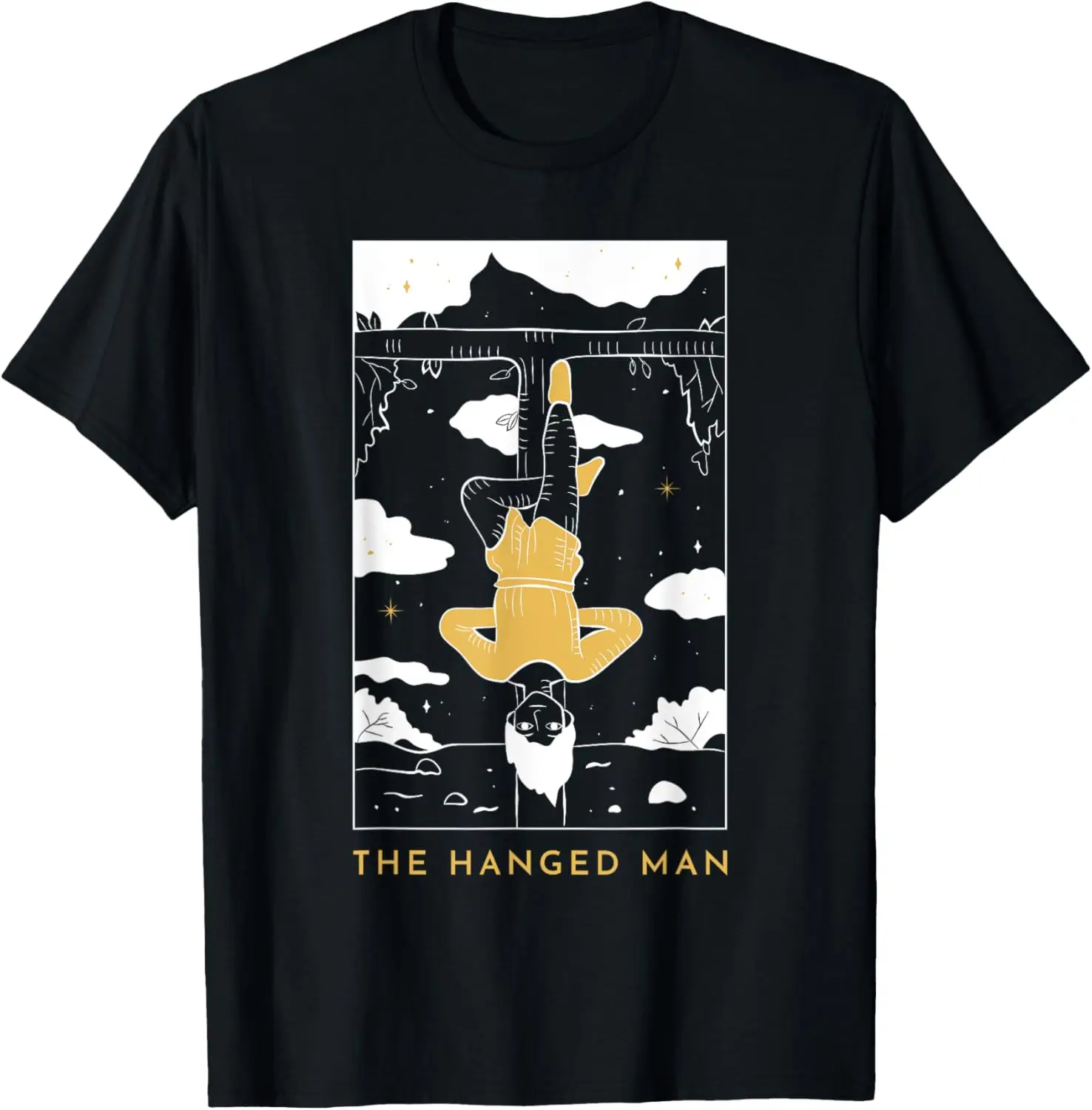 

The Hanged Man Tarot Card, Tarot Reading, Psychic Readings T-Shirt