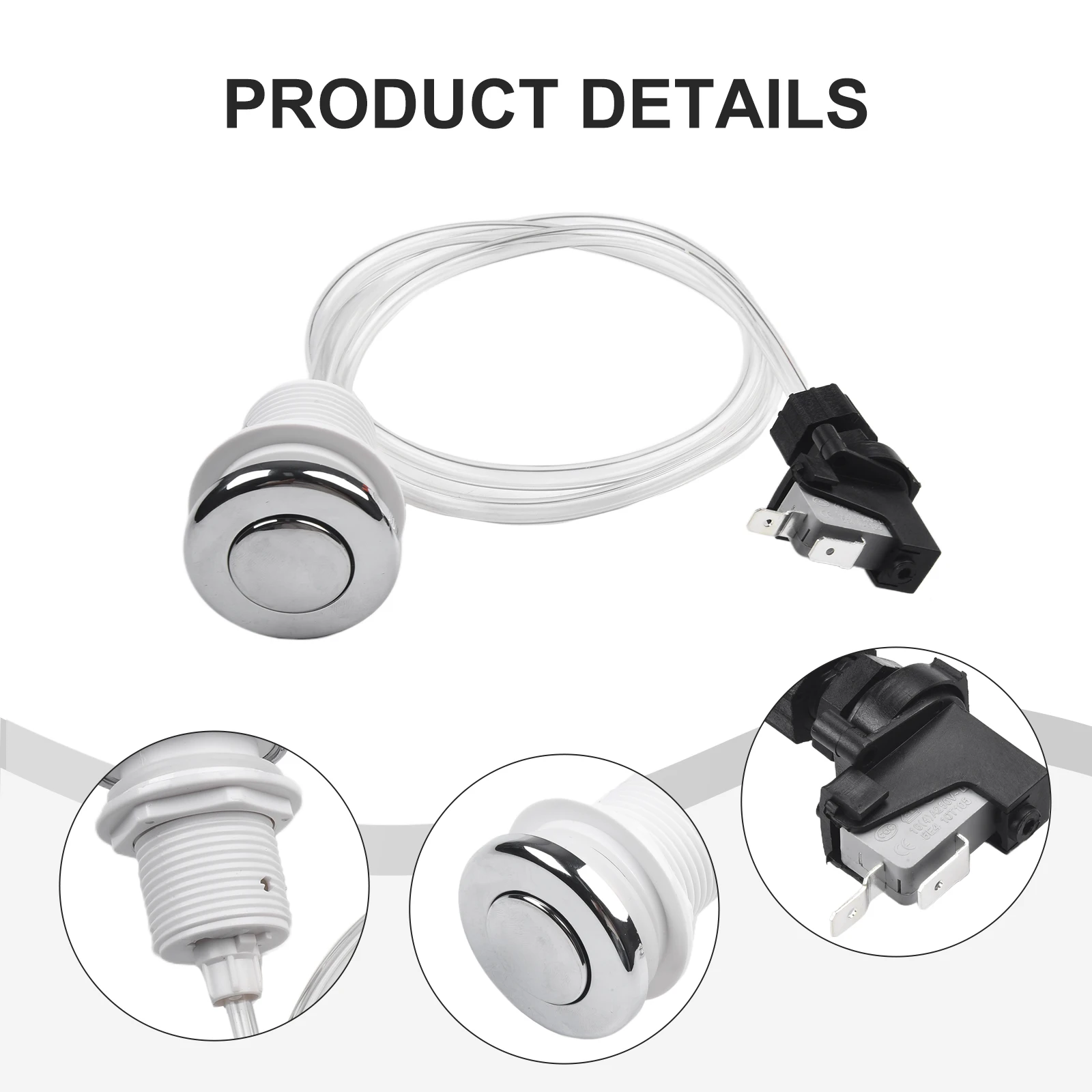 

Практичный и надежный пневматический датчик давления воздуха с простой установкой и отверстиями для монтажа, высокая надежность работы