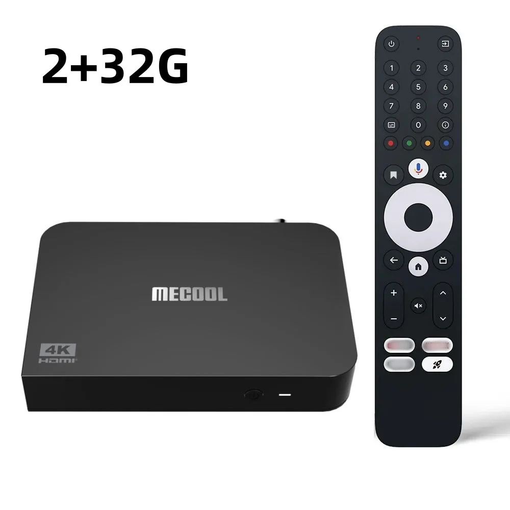 Mecool KT2 TV Box, Android 11 System, Google Dual Certification, 4K HD, Home TV, Foreign Trade Best - seller