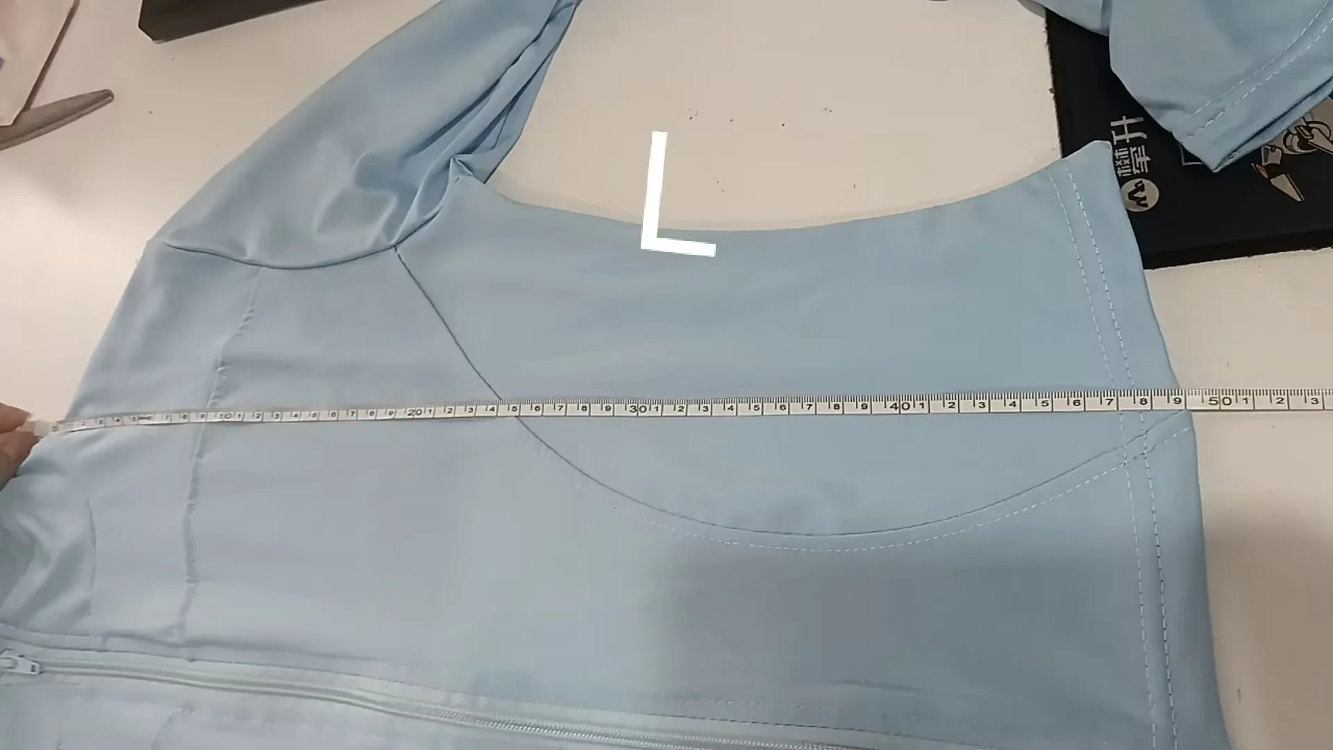 Damen-Fitnessjacke, schmal geschnitten, langärmeliges Yoga-Oberteil, Reißverschluss, Sportjacke, dehnbar, schnelltrocknend, Lauf- und Workout-Oberbekleidung – Detail 7