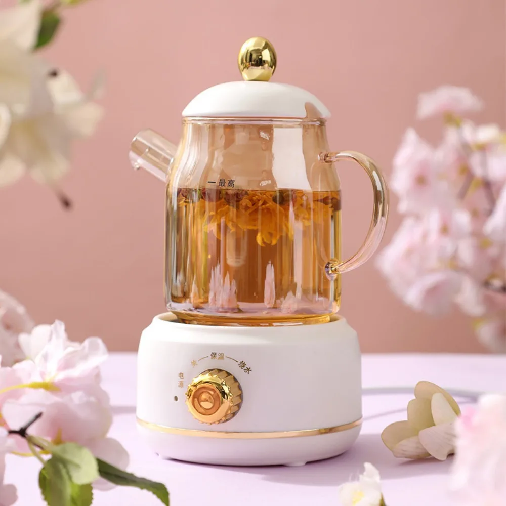 0.4-0.6L Health pot, office small tea maker, household mini health cup, tea stove, flower boiling tea pot 220V