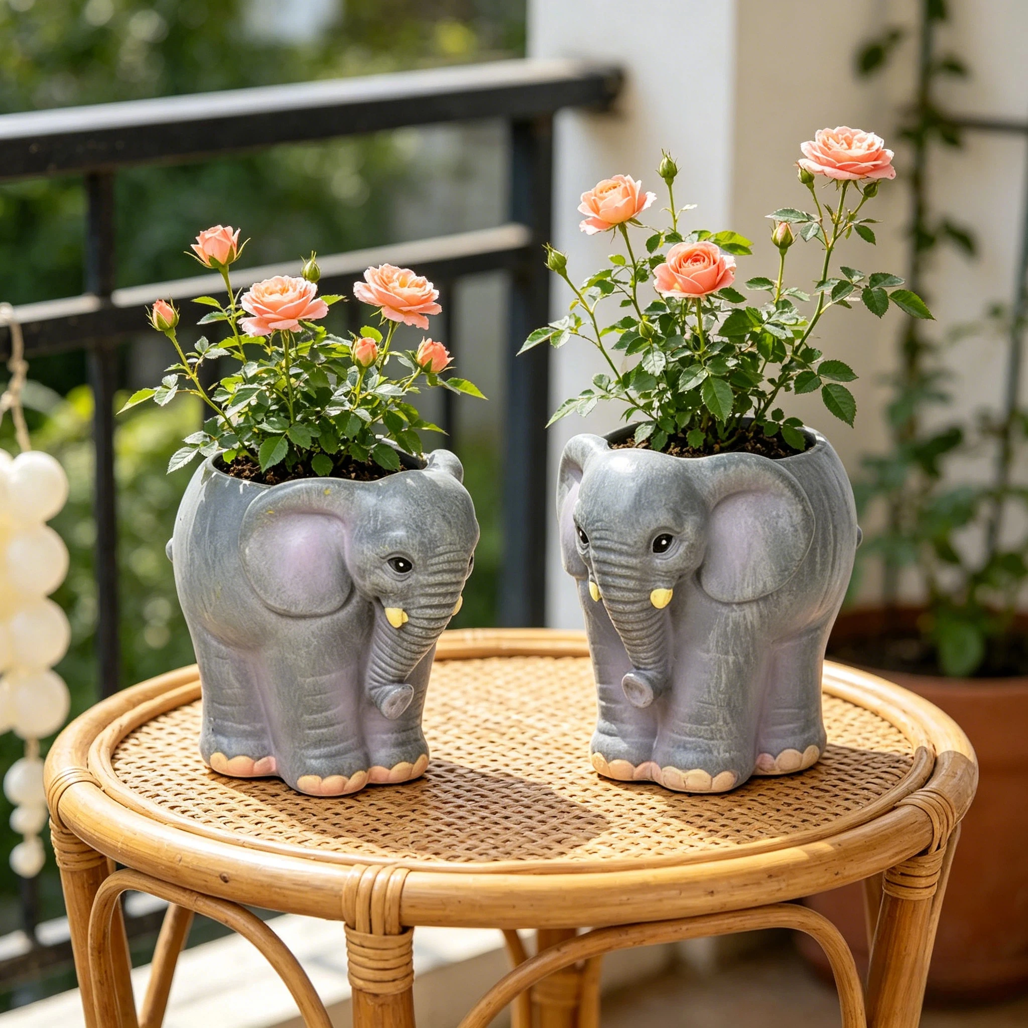 1Pc, Soft and Cute Elephant-Sh - Desk Setup With Plants ulasan dan harga