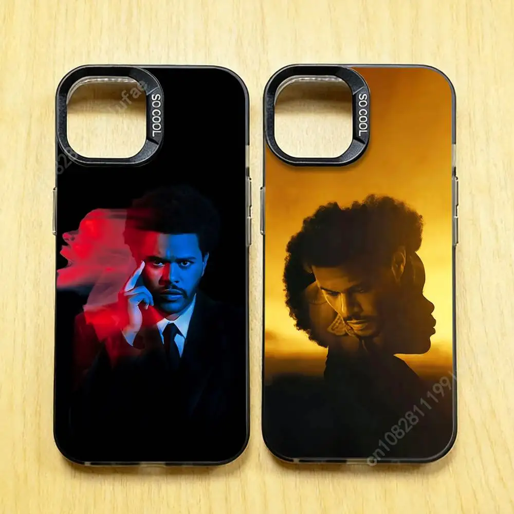 

The W-Weeknd-S After Hours Phone Case for iPhone 17 16 15 Pro Plus 14 13 Max Mini 12 11 X XS Air TPU Bumper