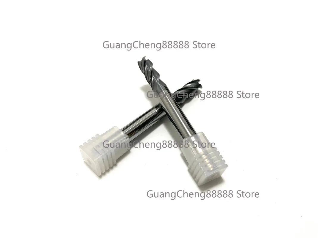 

65 degree high hardness tungsten steel round nose milling cutter 4 edge carbide coating die CNC