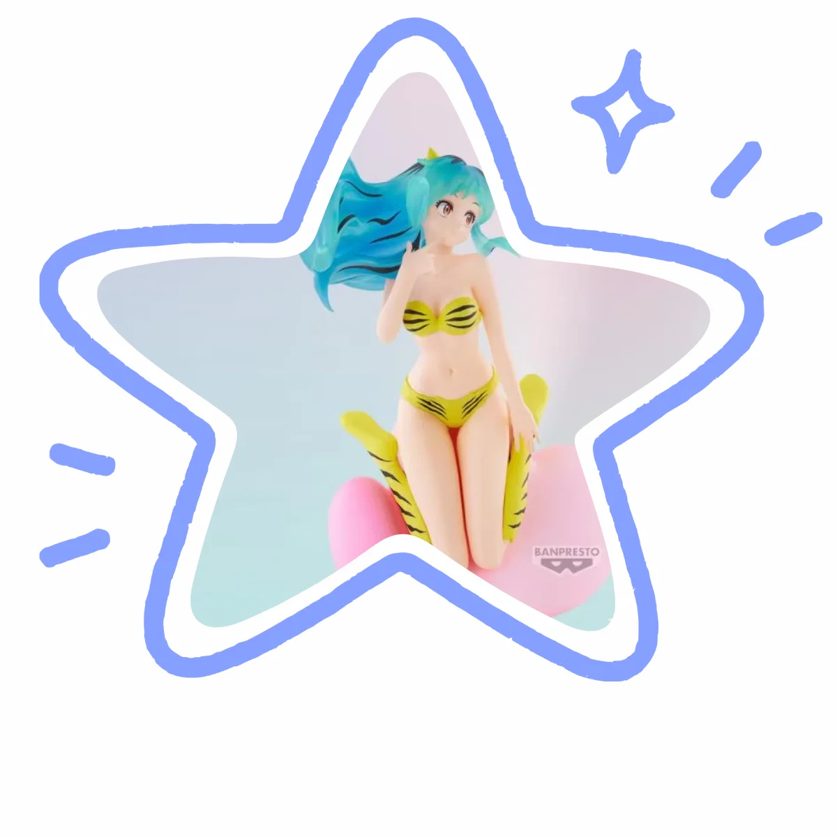 

[Genuine Original] Bandai Banpresto Urusei Yatsura Espresto Soft and Drifting Lum In Stock Figure Model Collector Figurine Gift