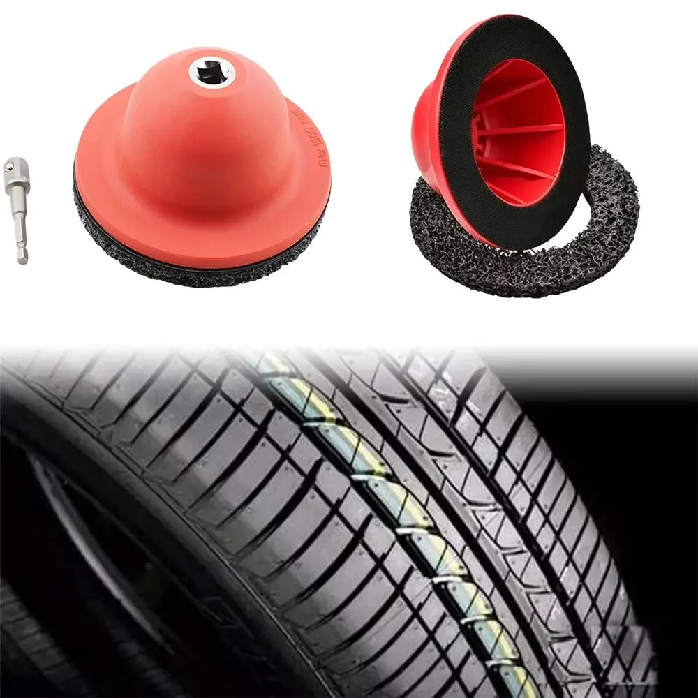 

Wheel Hub Brush Wheel Hub Grinder Cleaning Rotor Sturdy Grinding Discs Wheel Hub Grinder Kit Corrosion Removal