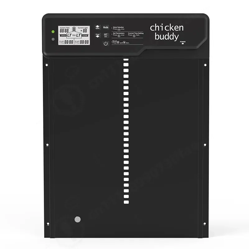 Automatic Intelligent Chicken Coop Door, Chicken Coop Door, Straight Plate Door, Light-sensitive Remote Control