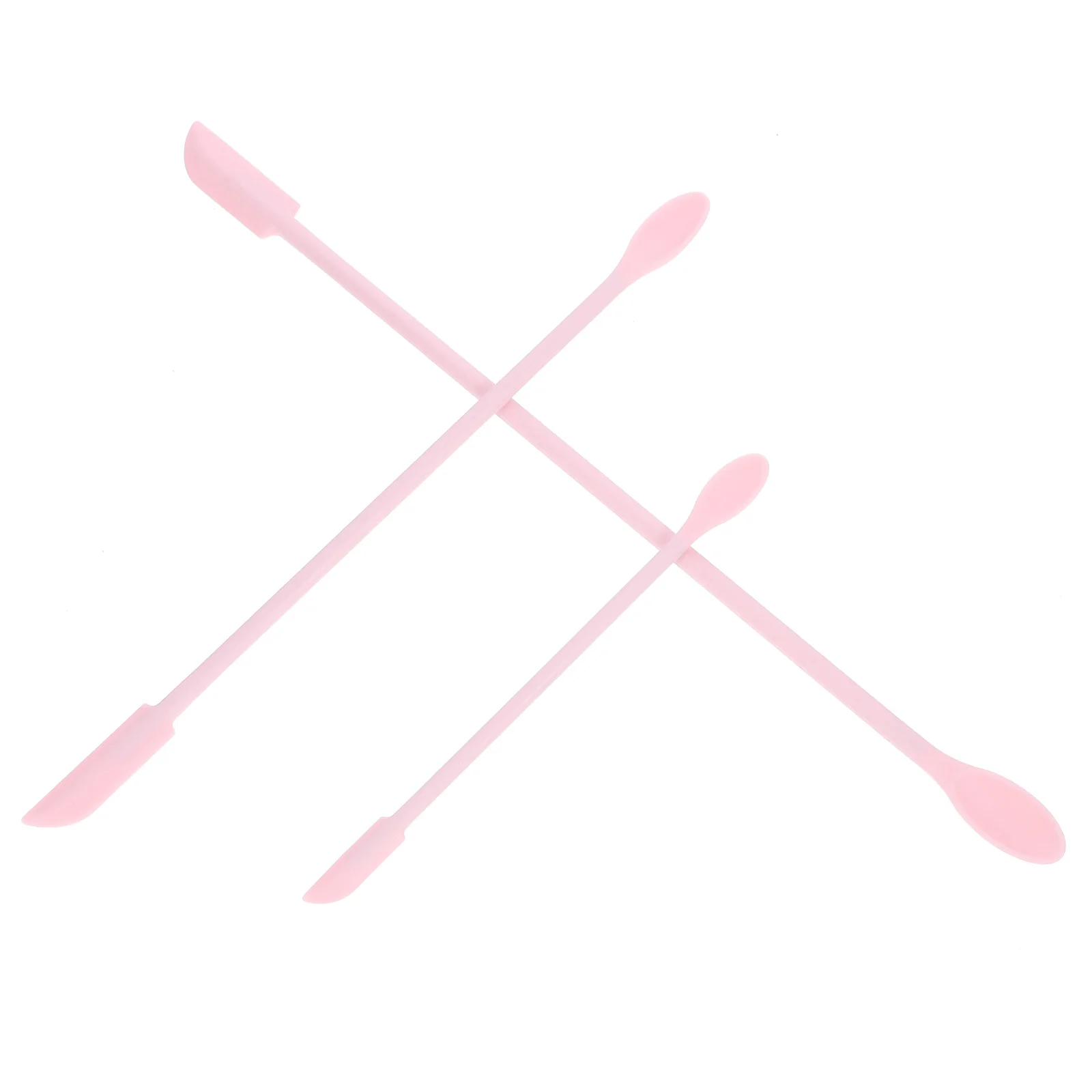 3pcs Silicone Beauty Spatula Set Mini Spatula For Cosmetics Lotion Cream Face Mask Scraper Kitchen Sauce Dispenser Tool