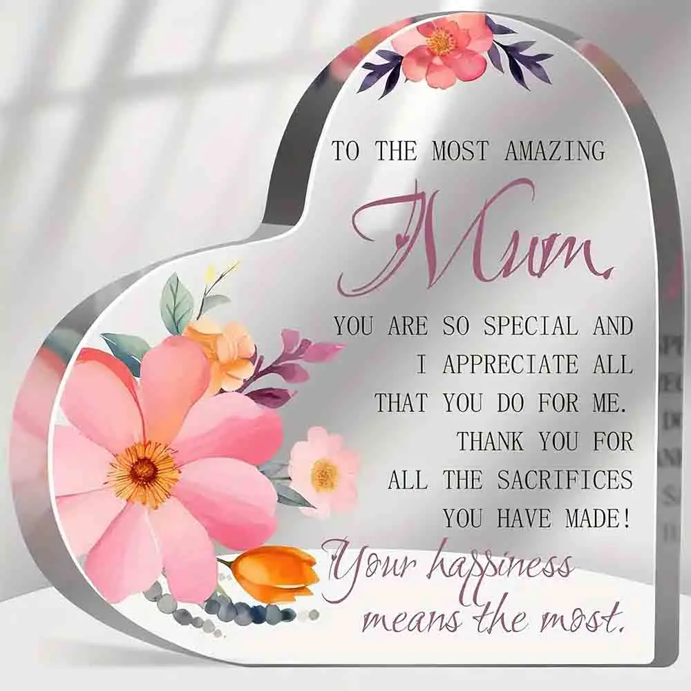 Thank You Gifts for Mom, Mother Appreciation Gifts from Daughter Son, Best Mom Ever Gifts, Birthday Day Gifts for Mom Mother,