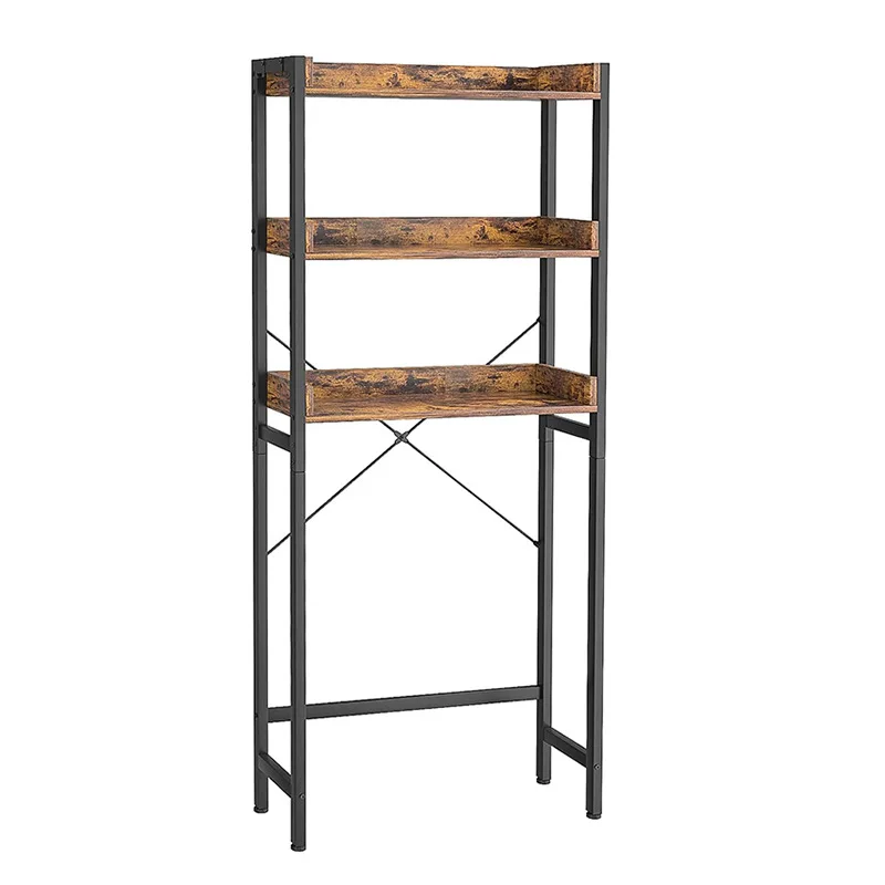 

3-уровневые промышленные крючки для экономии места в ванной комнате, многофункциональные полки для хранения, органайзер для туалета, шкаф