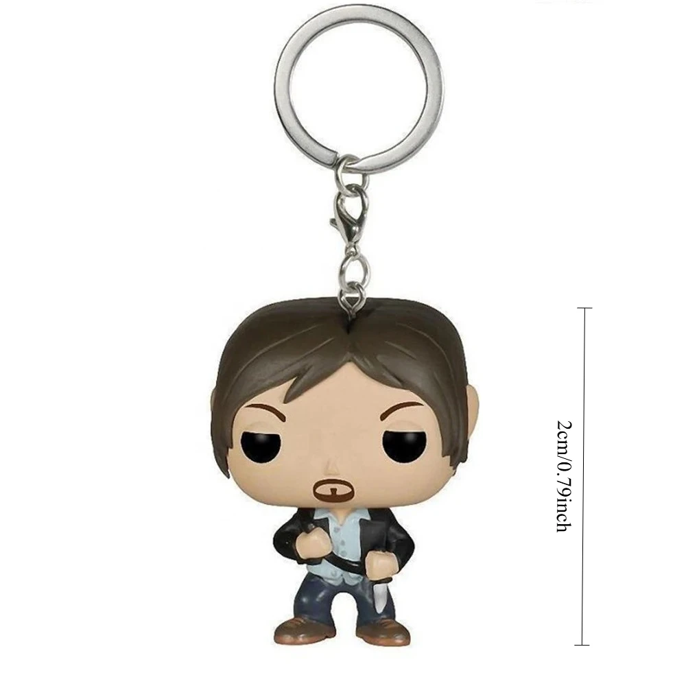The Walking Dead Negan Daryl Dixon Rick Grimes Character Keychain, Bag Decoration Pendant - view 6