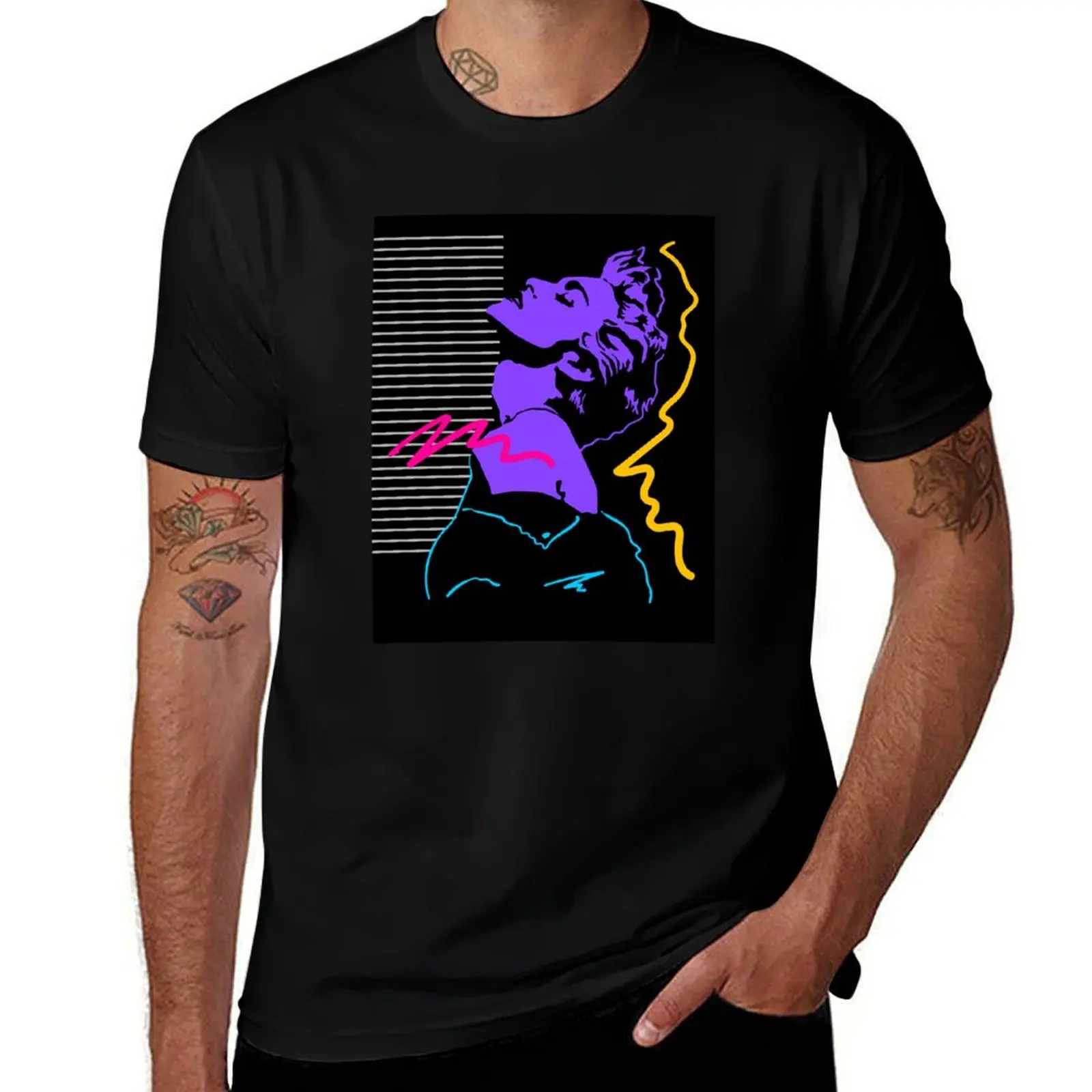 MATERIAL GIRL 1986 VIBRANT COLORS T-Shirt t shirts for man pack white T-Shirt