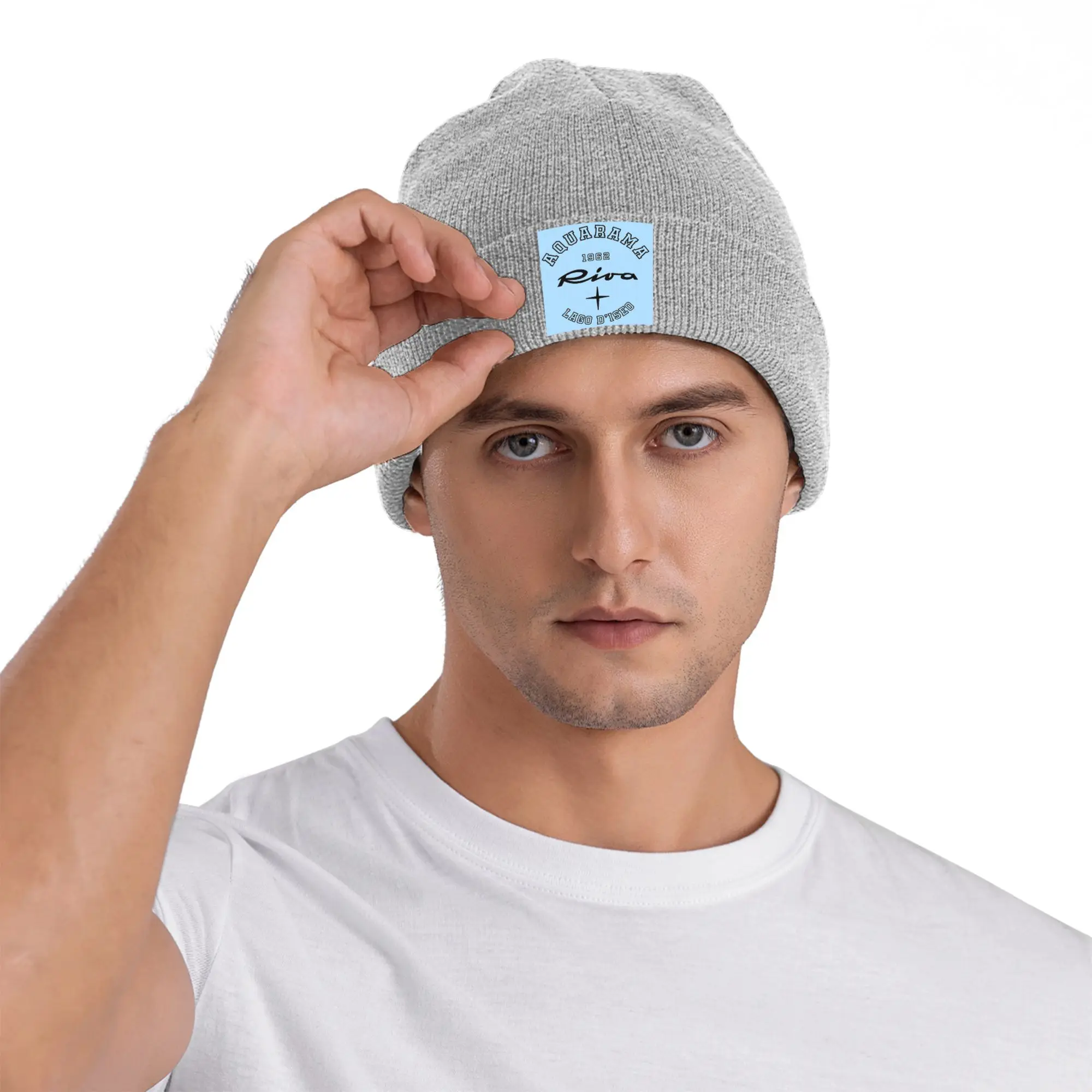 Riva Aquarama Yacht Monaco Runabout Motorboat Italy Winter Skullies Beanies Hat Autumn Knitted Hats Bonnet Caps for Women Men