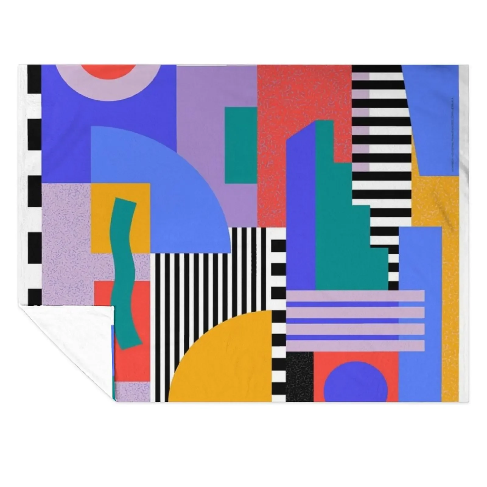 

Poster Camille Walala 2022 Throw Blanket for sofa Camping Polar Blankets Sofas Of Decoration Blankets