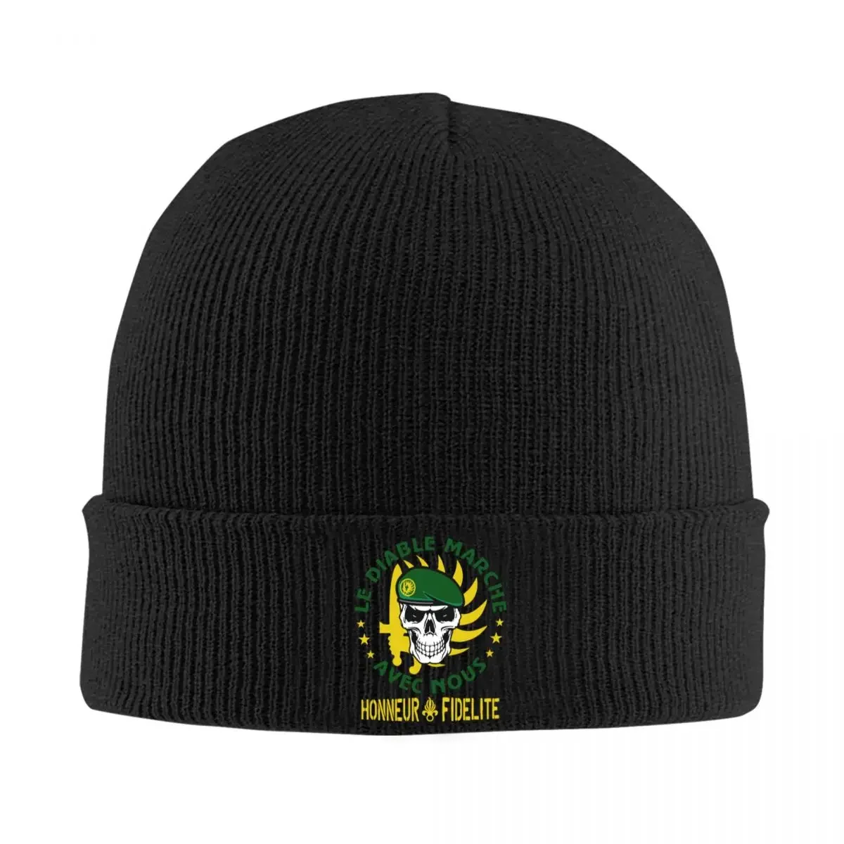 Mod. 33 Legion Etrangere Paratrooper French Foreign Regiment Knitted Hat Beanie Autumn Winter Hat Warm Hip Hop Caps Men Women