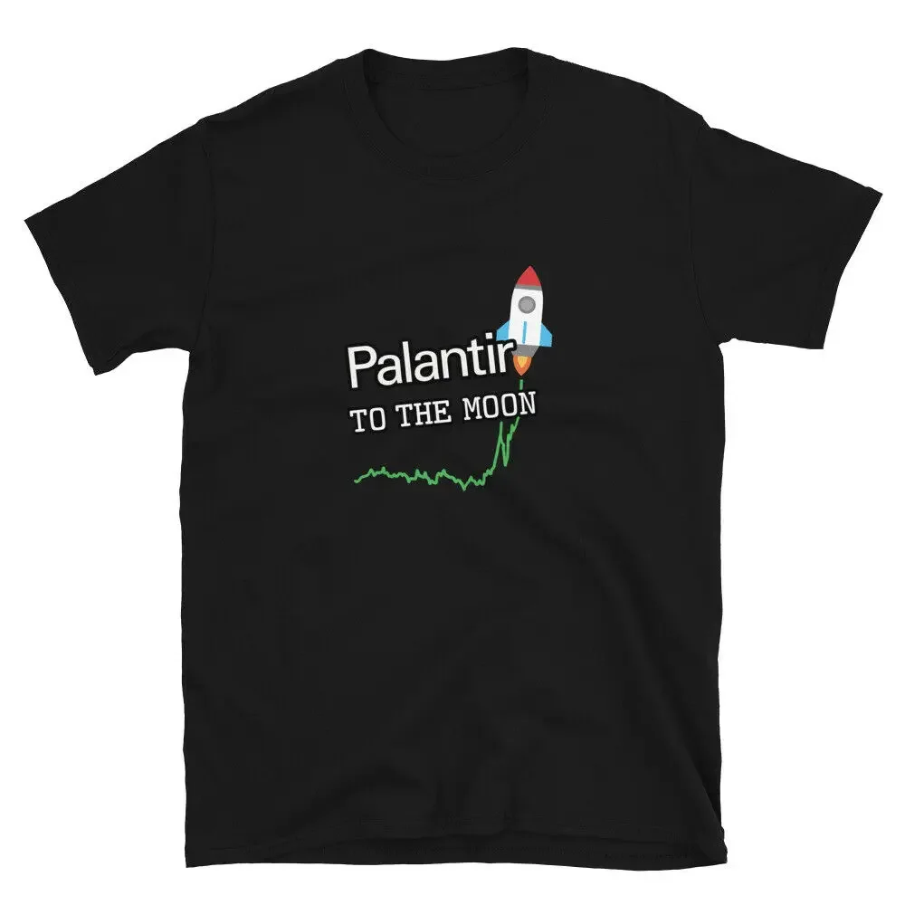 Palantir To The Moon T Shirt Big Data Analytics Stock Investor Trader Gift Tee