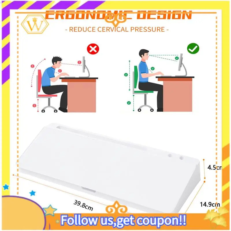 Latest-Whiteboard Weekly White Board Calendar Desk Organizers With Computer Keyboard Stand With Drawer, For Office, Home