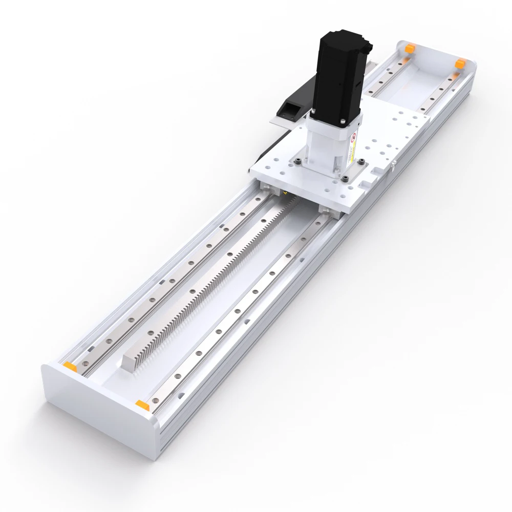 Heavy-duty Gear Rack Linear Guide Cross Slide Module Stepper Motor Module Truss Robot Arm