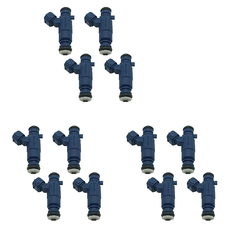 12Pcs New Fuel Injector Nozzle 35310-02900 9260930017 3531002900 For Hyundai Atos I10 KIA Picanto 1.1