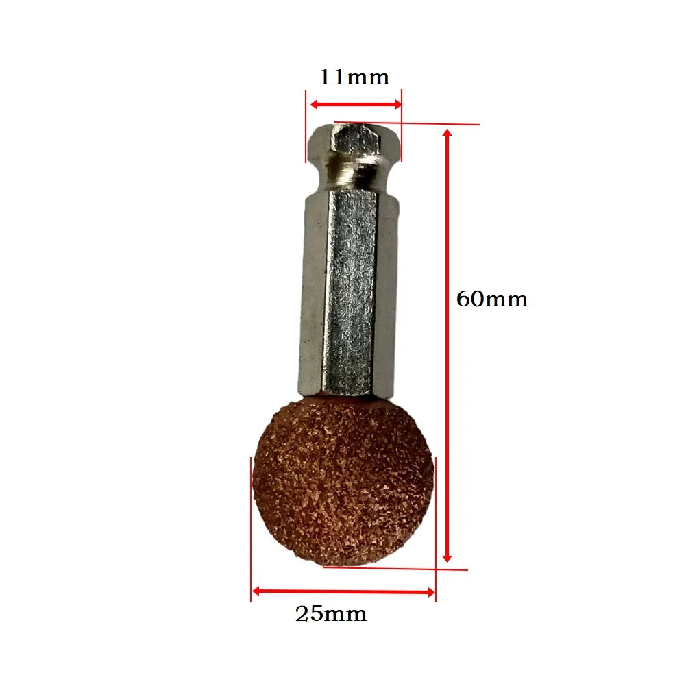 Buffing Wheel Ball Rasp Tungsten Alloy Tyre Repair Tool Grinding Head Rasp With Arbor Adaptor High Speed/Low Speed