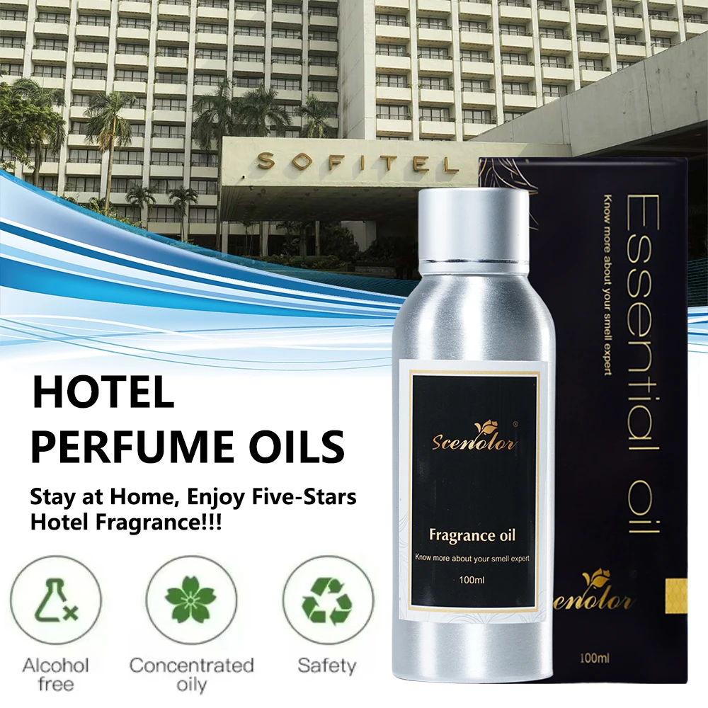 Deluxe Sofitel Hotel Scenting Oil 100ML 8-Times Pure Plant Extract Essential Oils For Aroma Diffuser For Home Office Yoga Shop