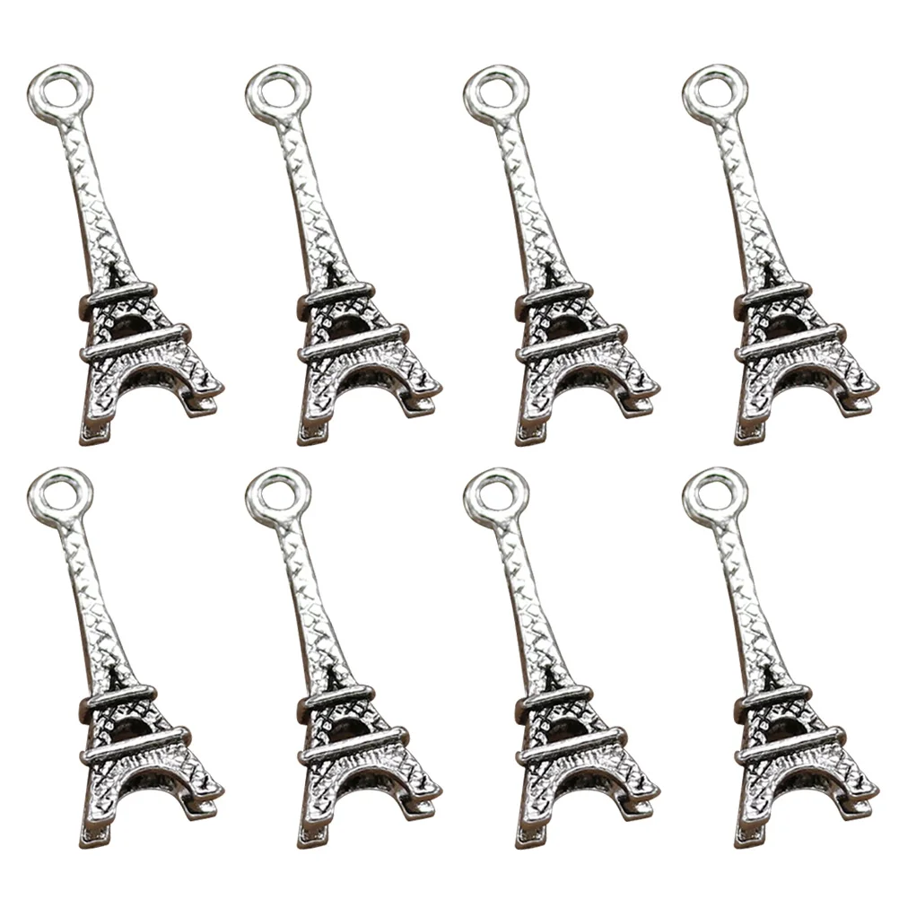 

50 Pcs Alloy Jewelry Making Charm Charms for Necklaces Pendant Pendants Antiqued Silver