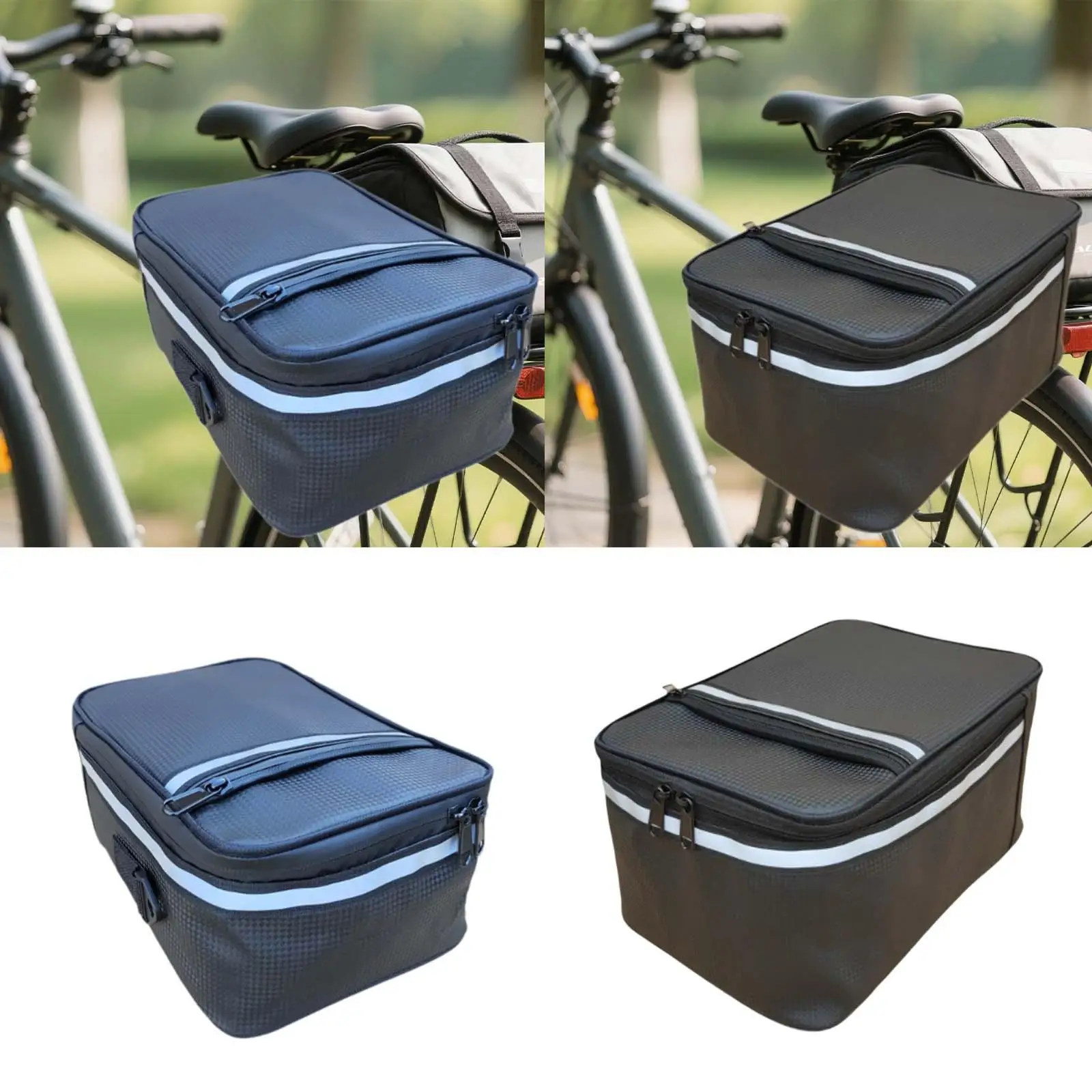 

Bike Rack Rear Bag Riding Supplies Mountain Bike Backseat Rear Seat Pack Universal Fit