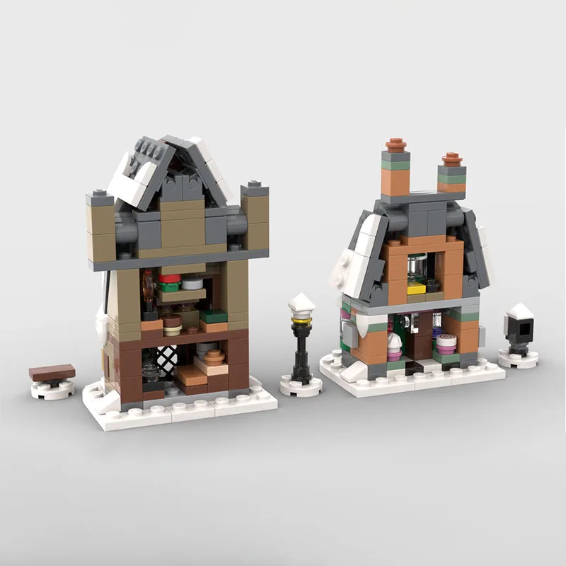 MOC building block giocattolo mini casa modello figurine giocattolo di assemblaggio creativo adatto a tutti gli appassionati come regalo di festa per Chris