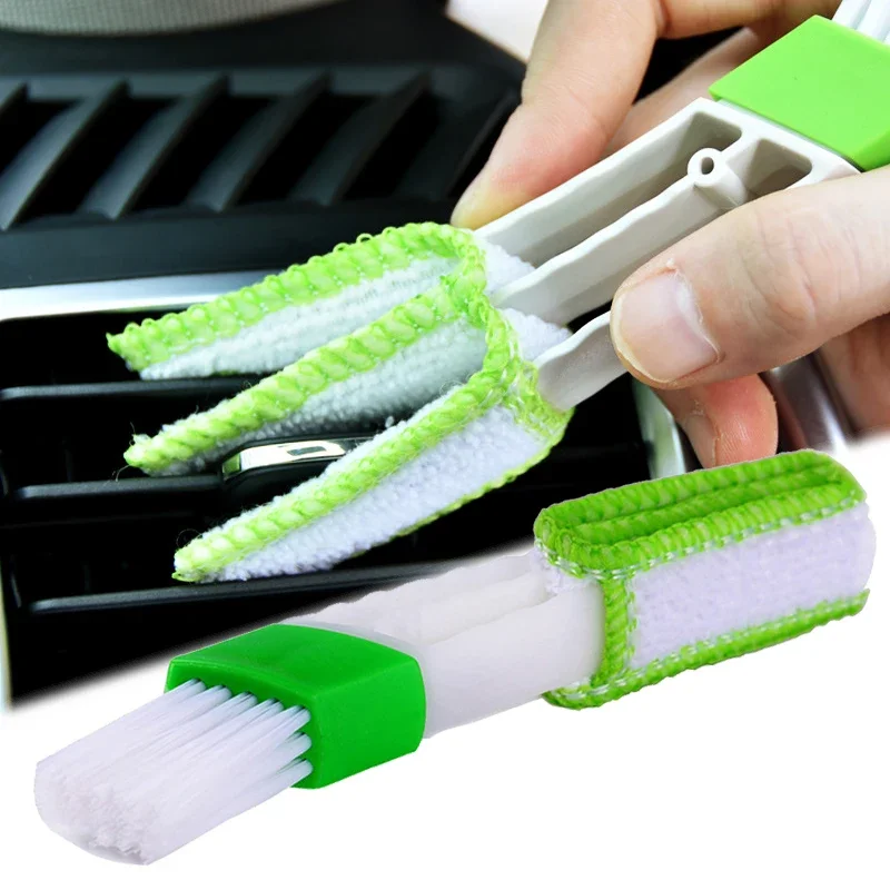 

Car Air Conditioning Outlet Cleaning Brush Dashboard Dust Brush Keyboard Blind Cleaning Brush Auto Interior Car Wash Accessories