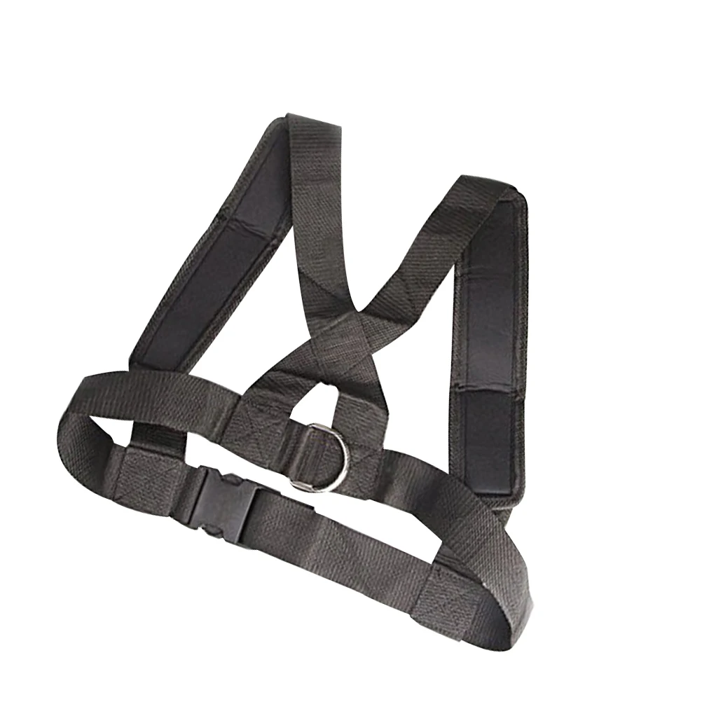 

Sled Workout Harness Resistance Band Fitness Training Strap Tension Durable Padded Shoulder No Slip Strength Endurance Tire