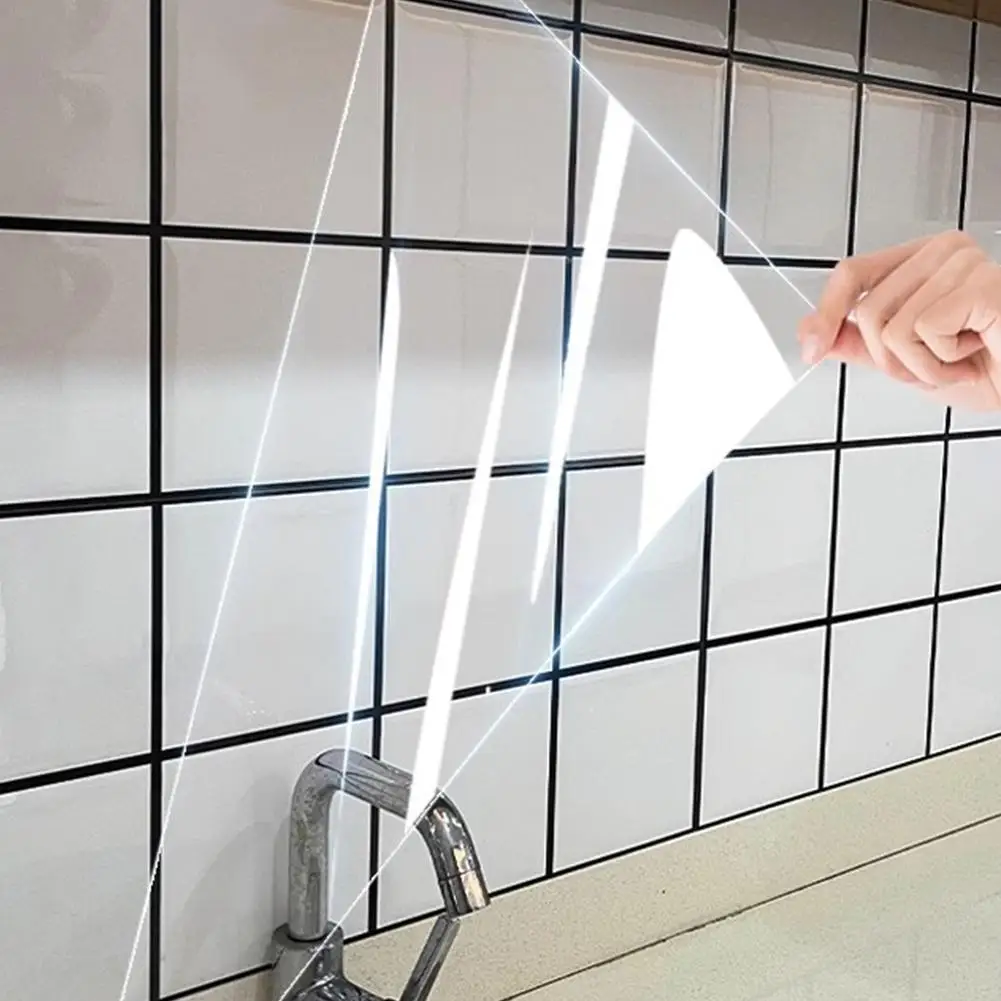 Wallpaper Sticker Oil-proof Kitchen High Temperature Resistance Oil Pollution Prevention Self-adhesive Wallpaper