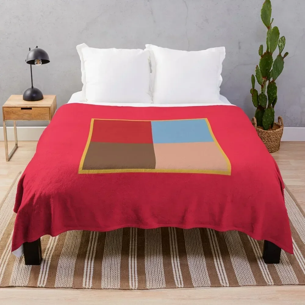 

my beautiful dark twisted fantasy minimal album cover Throw Blanket Warm Cozy Throw Blanket for Living Room Couch