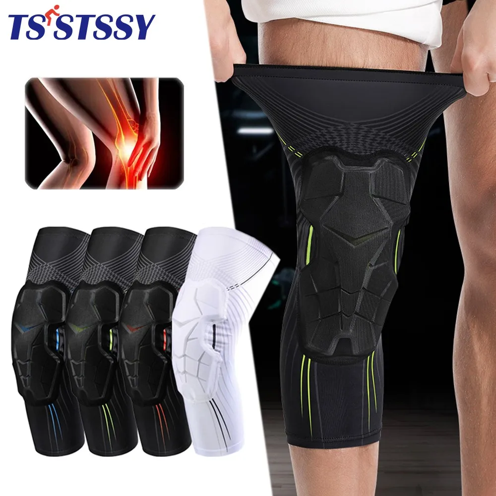 1Pcs Anti-collision Knee Pads Compression Leg Sleeves Protection for Sports, BMX, Mountain Biking, Road Cycling,Cyclocross Gear