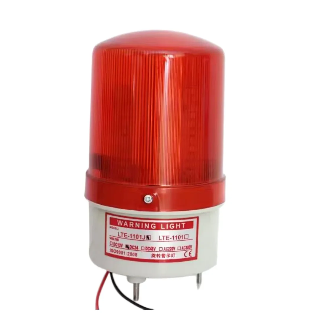 24V LED Sound and Light Alarm Warning Light Indicator