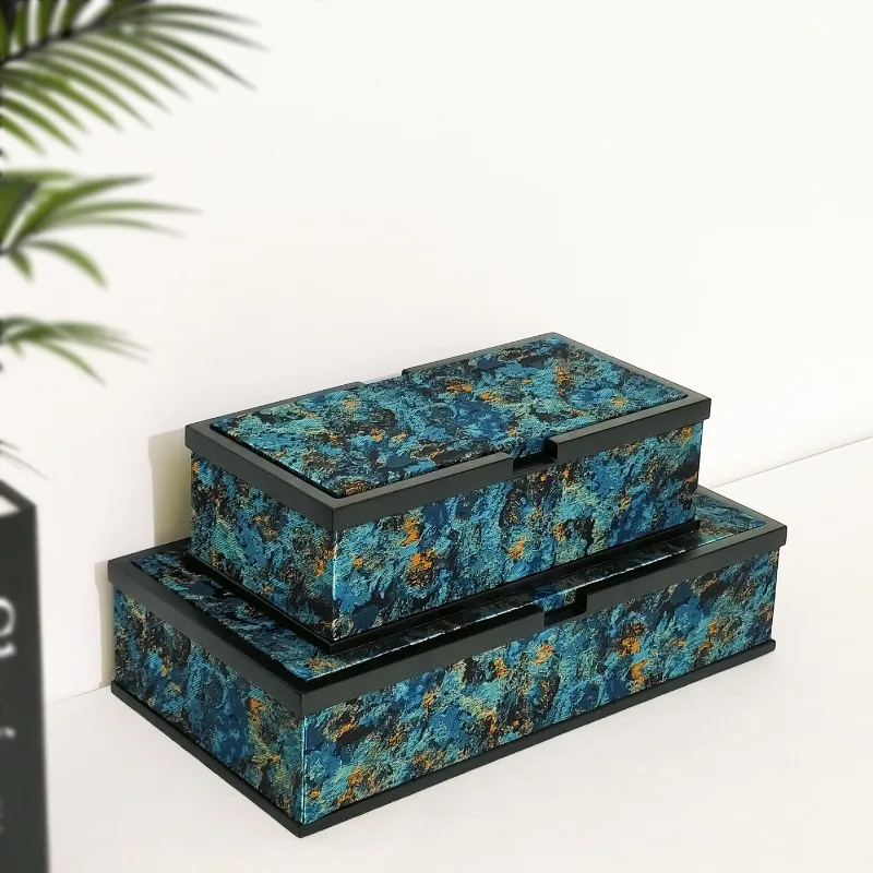 

Современная коробка для хранения ювелирных изделий, ожерелье, браслет, органайзер, чехлы, изысканный витрина для безделушек, коробки для украшения ювелирных изделий для спальни