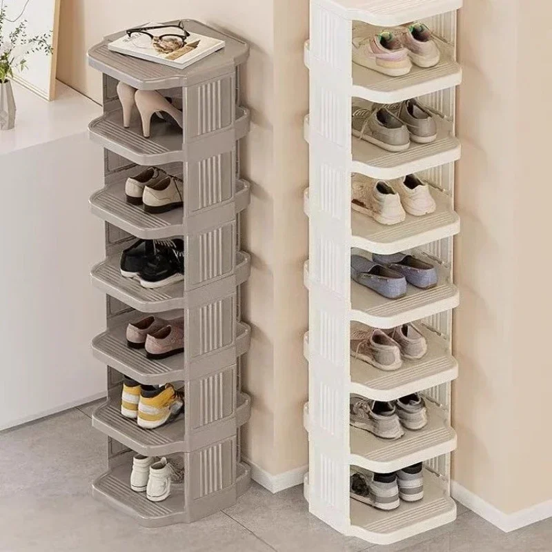 Simple shoe rack household multi-layer home saving space storage shoe cabinet