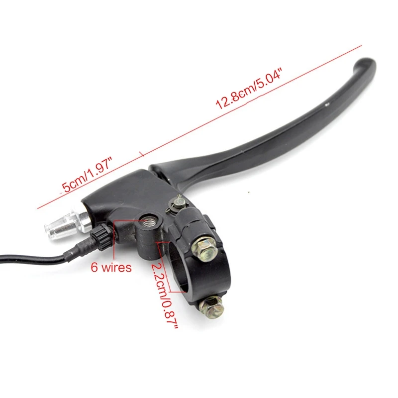 1 Pair Electric Brake Handle E-Bike Rear Brake Lever Cut Off Power Handle Grips Cycling Scootor Bike Riding Part