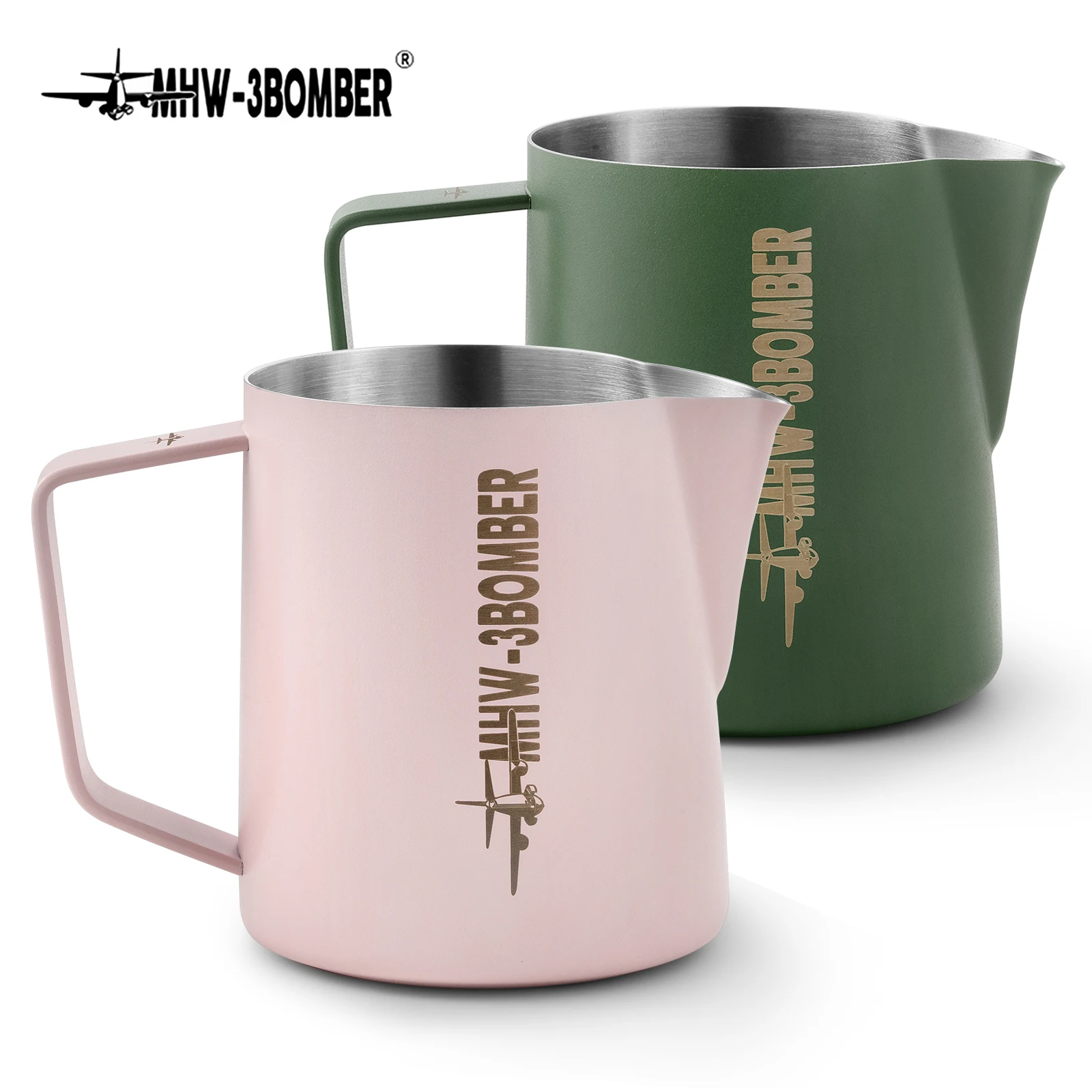 

MHW-3BOMBER 500/600 мл кувшин для вспенивания молока, чашка для кофе эспрессо, кувшин для вспенивания молока, кувшин для пены молока, инструменты для бариста