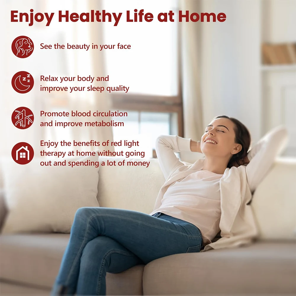 Leds Red Light Heating Pad 660nm Waist Back Shoulder and Dogs Cats Pets Muscle Pain Yoga Mat Relief Relax Infrared Light 850nm